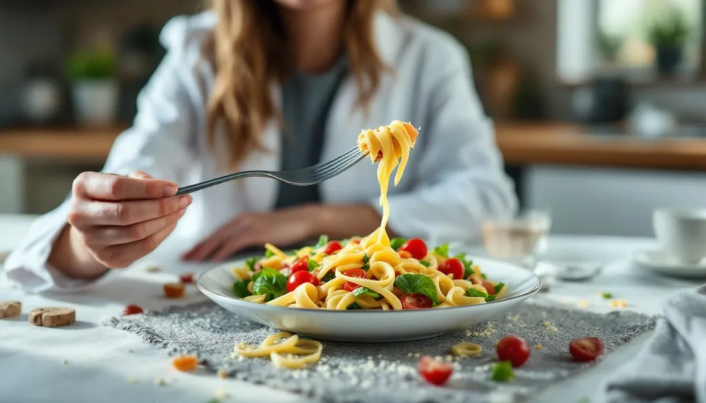 ein ernährungsberater erklärt, warum schnelles essen ungesund ist und gibt tipps, wie du bewusster und gesünder genießen kannst.