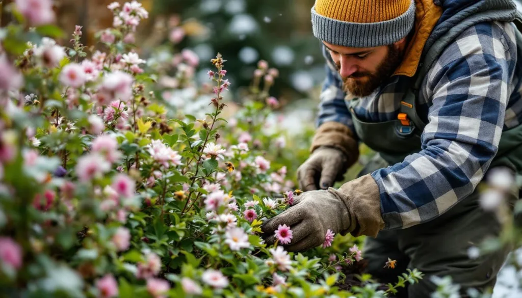 ein gärtner enthüllt, wie diese staude dein winterbeet in eine bienenfreundliche oase verwandelt.