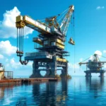 erleben sie 30 tage lang die beeindruckende kraft dieses giganten, der ganze ölplattformen hebt – eine faszinierende beobachtung und technische meisterleistung.