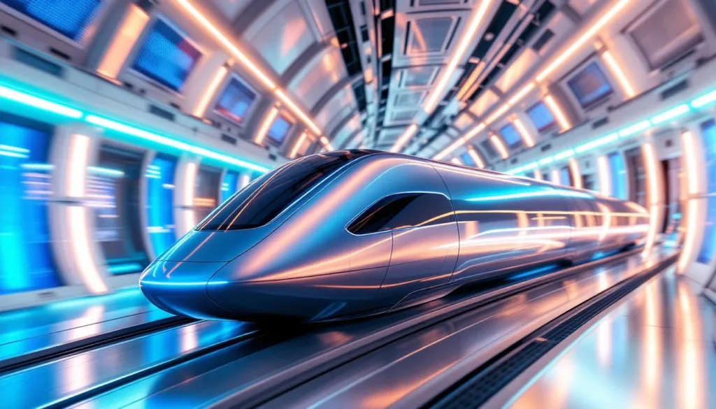 erleben sie den spannenden china-hyperloop-test hautnah: beschleunigung von 0 auf 600 km/h in nur zwei sekunden – eine bahnbrechende technologie für die zukunft des transports.