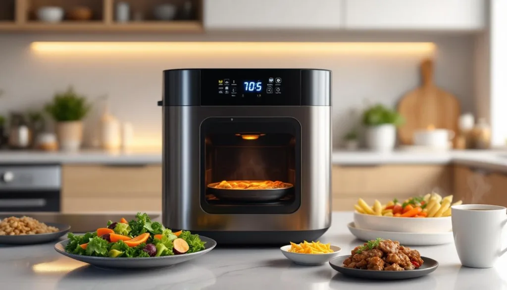 ich habe dieses neue haushaltsgerät 30 tage lang getestet und entdeckt, dass meine mikrowelle überflüssig geworden ist. erfahre hier, warum es eine praktische alternative für deine küche ist.