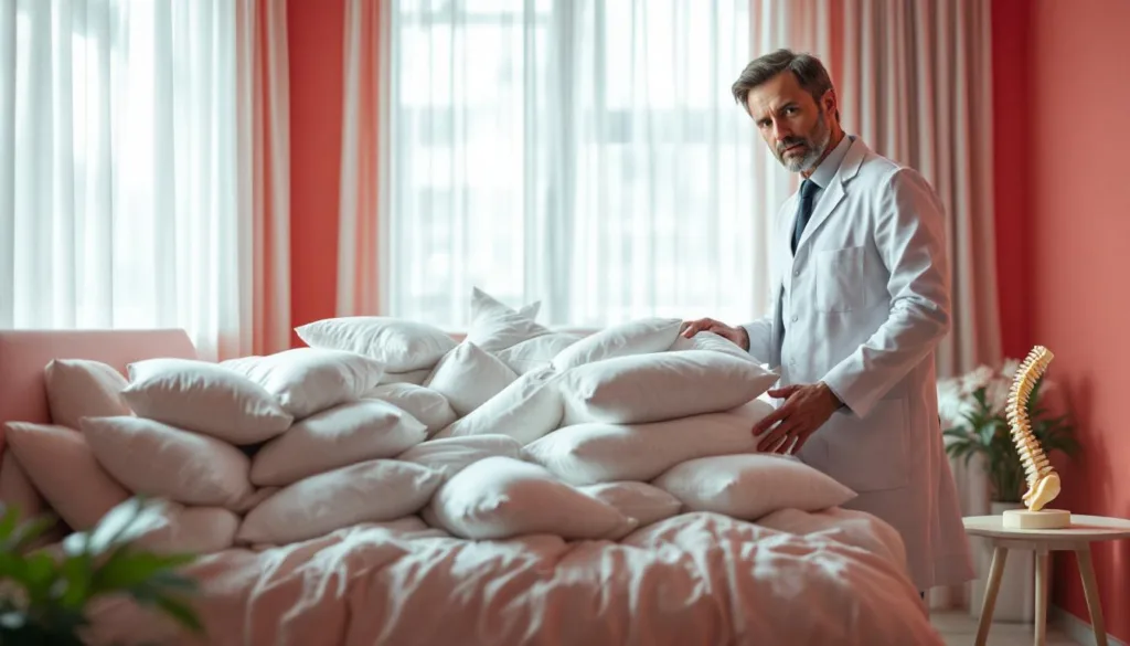 entdecke, warum zu viele kissen deinem rücken schaden können, erklärt von einem orthopäden. erfahre, wie du mit der richtigen kissenwahl rückenschmerzen vermeidest und besser schläfst.