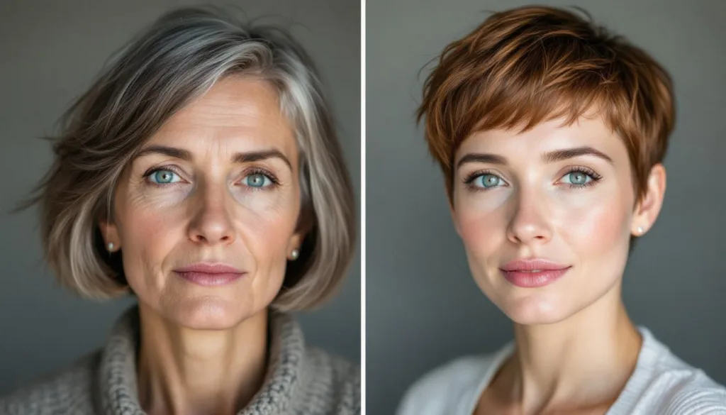 entdecken sie, warum einige kurzhaarfrisuren einen älter wirken lassen, während andere sofort verjüngen, und finden sie den perfekten stil für ein frisches, jugendliches aussehen.